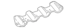 Genuine Gm Intake Manifold Gasket Kit With Rivet 19180613 New. Price: $69.62.