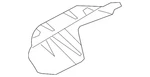 Genuine Nissan Exhaust Manifold Heat Shield 16590-JF00A New. Price: $213.90.