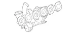 Genuine Mercedes-benz Exhaust Gas Turbocharger 275-090-25-80 New. Price: $6890.78.