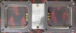Blower Drive Service 671-871 Dual 4500 Billet Carb. Adapter Kit Pol. New. Price: $233.20.