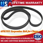 Fit For Buick Century Chevrolet Camaro Vw Epdm Serpentine Belt 6PK1955 New. Price: $14.95.