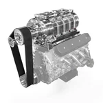 Chevy Gm LS7 Complete 6-71 Roots Supercharger Blower Kit New. Price: $5355.00.