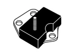 Westar 34VS57F Front Left Engine Mount Fits 1966-1968 Ford Thunderbird New. Price: $28.67.