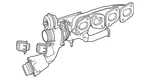 Genuine Mercedes-benz Remanufactured Exhaust Gas Turbocharger 274-090-32-80-80. Price: $4466.61.