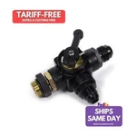Enderle 85310-10, One Black Aluminum #10 3-WAY Shutoff Valve W/fittings Performa New. Price: $397.32.