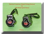 2 Connector Of Abs Wheel Speed Sensor Rear L&r Fits: Explorer Flex Taurus Mks New. Price: $18.62.