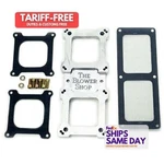The Blower Shop 4300, Billet Dual Carb Adapter 4150 (8-5/8IN) Polished Perfo New. Price: $293.57.