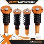 Maxpeedingrods Coilovers 24 Way Damper Lowering Kit For Honda Accord 1990-1997 New. Price: $260.00.