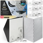 Fold & Stow Multifunctional Cutting Mat Set, 18X24 Inch, Self-healing, Anti-slip New. Price: $67.68.