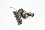 15-18 Porsche Cayenne Left Side Turbo Charger Exhaust Manifold Assembly Oem Used. Price: $400.50.