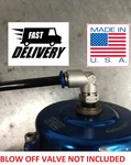 Tial Blow Off Valve Bov Boost Vacuum Push Connect Fitting Kit M10X1.0 1/8NPT 9/S New. Price: $29.77.