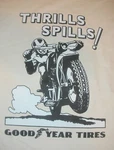 Hot Rod Rat Goodyear Thrills & Spills Vintage New. Price: $8.95.