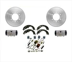 For Toyota Tacoma 2005-2019 6 Lugs Brake Drums Shoes Wheel Cylinders Spring Kit New. Price: $265.00.
