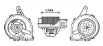 Ava Quality Cooling ST8044 Interior Blower For Audi, Seat, Skoda, Vw Neu. Price: $104.80.