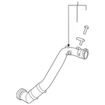 Genuine Ford Inter-cooler Pipe FL3Z-6F073-C New. Price: $291.06.