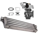 Turbine T04E T3 .63 A/r 48.1 Trim Turbocharger 420+HP 27X7X2.5 Intercooler New. Price: $273.86.