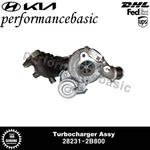 282312B800 Oem Genuine Turbo Charger Ass'y Hyundai Elantra Ad / Kia K3 Forte New. Price: $1138.10.
